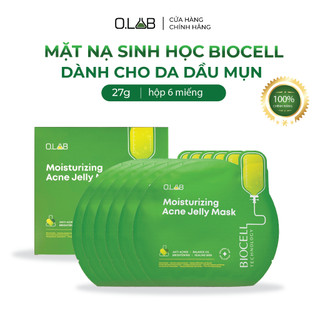 Mặt nạ cho da dầu mụn chiết xuất Sữa Ong Chúa - Mask sinh học Biocell O.LAB