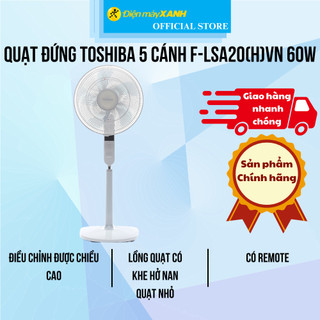 Quạt đứng Toshiba 5 cánh F-LSA20(H)VN 60W - Hãng chính hãng