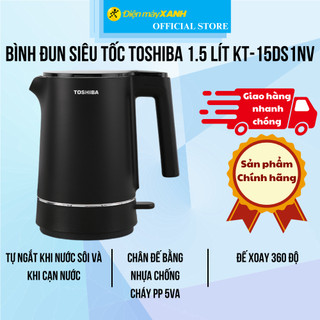 Bình đun siêu tốc Toshiba 1.5 lít KT-15DS1NV