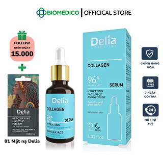 Delia cosmetics collagen serum/serum collagen trẻ hóa làn da 30ml