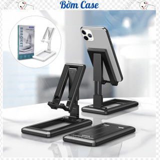 Giá đỡ điện thoại để bàn gấp gọn, tiện lợi...Chất liệu nhựa ABS cao cấp, Dùng cho điện thoại, Máy tính bảng - BỜM CASE