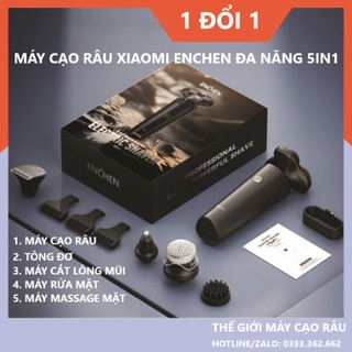 Máy cạo râu Xaomi Enchen  đa năng 5 trong 1. Chống nước toàn thân  IPX7