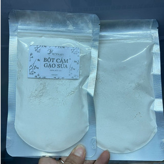 Cám gạo sữa non gói 100g bột mịn thơm Trắng Sáng Da Tự Nhiên, Giảm Dần Mụn Trên Bề Mặt Da