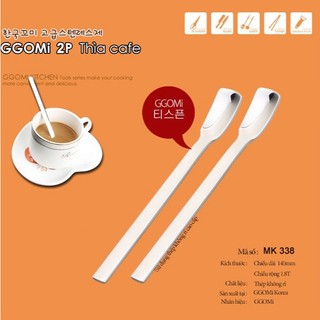 [GGOMI Chính hãng] Gifset 2P dĩa caffe GGOMI Hàn Quốc MK339