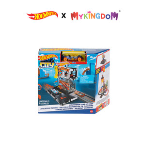 Mô Hình Đồ Chơi Hot Wheels Trạm Sửa Xe HDR25/HDR24