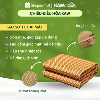 Chiếu Mây Điều Hòa KAW Cao Cấp Đủ Kích Thước, Bo Chun Bốn Góc, Mát Mẻ Thoáng Khí, Êm Ái Cho Mùa Hè