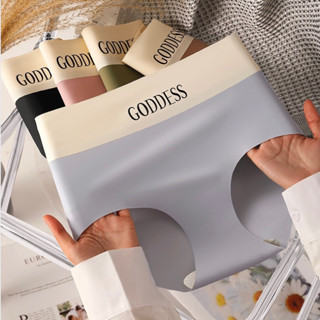 COMBO 10 Quần Lót Nữ Chữ GODDESS Đúc Su Cạp Cao Tàng Hình Kháng Khuẩn Không Lộ Viền