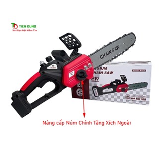 Máy cưa xích Pin KUTAN không chổi than lam xích 12inch
