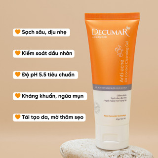 [HÀNG TẶNG KHÔNG BÁN ] Gel rửa mặt Decumar MINI SIZE 7g