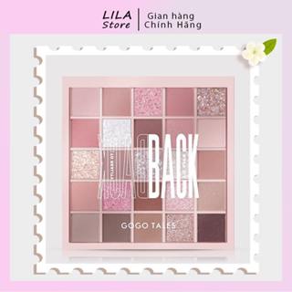 Bảng Mắt Gogotales 25 Ô Màu Tone Cam Đào Hồng Đất Mảnh Mịn Sáng Bóng, phấn mắt 5 ô, 9 ô gogotales