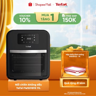  Nồi chiên không dầu Tefal 11 lít FW501815 - Công suất 2000W - 8 chương trình nấu tiện lợi