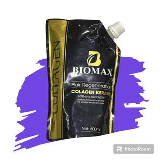 Kem hấp BIOMAX Collagen Keratin phục hồi tóc 600ml