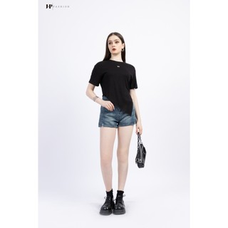 Quần Short Jean JP FASHION Cạp Cao Tôn Form Dáng Dễ Mix Đồ, Quần Bản Ngắn Lưng Cao 15009222