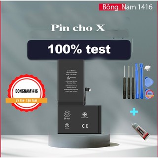 Pin thay thế cho máy 10tặng kèm bộ sửa để thay pin.
