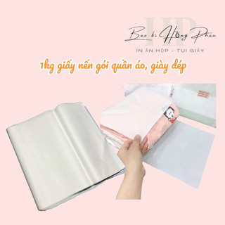 1kg Giấy gói quần áo, giày dép, giấy hút ẩm.