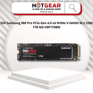 Ssd samsung 980 pro pcie gen 4.0 x4 nvme v-nand m.2 2280 1tb mz-v8p1t0bw