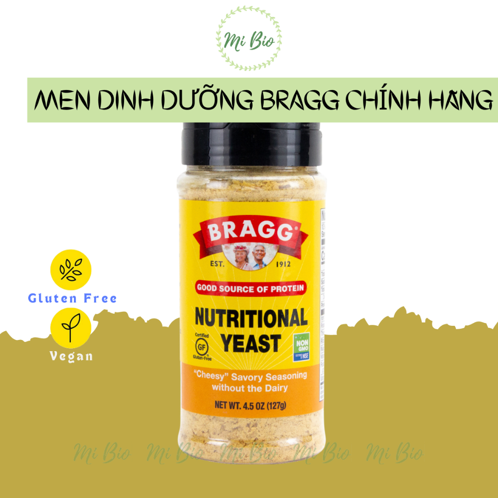 Men Dinh Dưỡng Nutritional Yeast 127g - Bragg