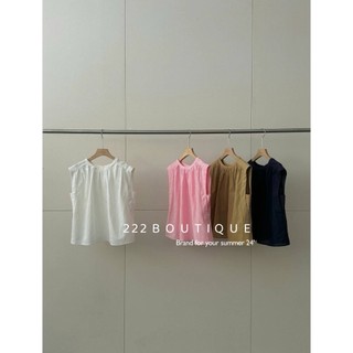 Áo xát nách basic acme 4 linen 10950