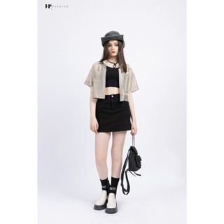 Chân Váy Kaki Nữ JP FASHION Có Độ Co Dãn Lưng Cạp Cao Tôn Form Vòng Ba, Chân Váy Chữ A Nữ Dễ Phối Đồ 17009796