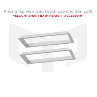 Khung thạch cao 30x60cm/ Remote Đèn Sưởi/ Quạt sưởi Nhà Tắm Thông Minh Yeelight Yuba Pro LCD 8in1 - Hàng nhập khẩu