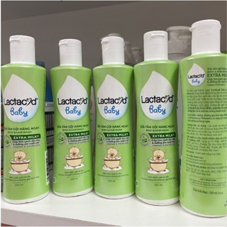 Sữa tắm gội trẻ em lactacyd milky chính hãng 250ml