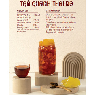 Trà Thái Đỏ Túi Lọc SAVO (Gói 300g)
