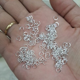 Khoen 4mm - 5mm - 6mm - 8mm - 100g = 20k [ màu trắng / màu đồng ]