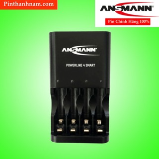 Bộ Sạc Pin AA - AAA Ansmann PowerLine 4 Smart Chính Hãng