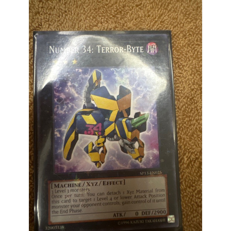 Bài yugioh: Number 34