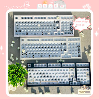 Kit bàn phím cơ Everglide sk98 có plate alu\pc kèm stab EG|  Tom980 | Tm980 mạch xuôi cho bàn phím cơ giá rẻ