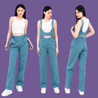 Quần jean áo yếm nữ Y7 quần bò nữ cao cấp chất vải  demin dày mịn cao cấp phù hợp đi tiệc xuống phố
