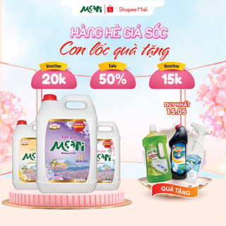 Nước giặt Mori Can 10kg, tiết kiệm với can nước giặt 10L, đậm đặc, hương nước hoa MR002