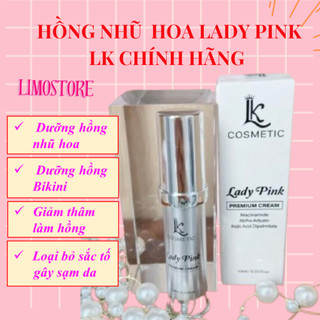 Hỗ trợ làm hồng nhũ hoa, hồng bikini LADY PINK Linh Kool chính hãng, 10ml giảm thâm vùng kín