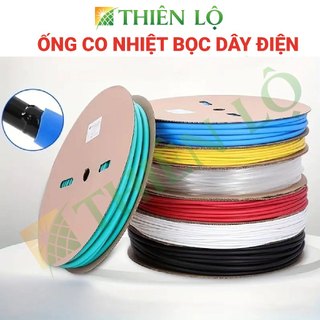 Một Mét Ống Gen Co Nhiệt, Cách Điện 5, 8,10, 12mm, nhiều kích thước màu đen cao cấp của Thiên Lộ