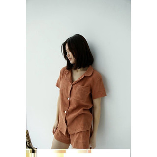 Bộ muslin 2 dây mặc nhà - mé hè