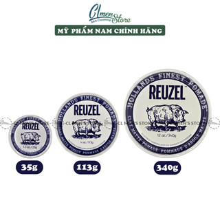Pomade Tạo kiểu tóc Reuzel Clay Matte Pomade - 35g - 113g - 350g