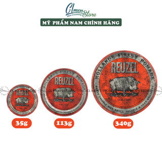 Pomade tạo kiểu tóc Reuzel Red Pomade Heo đỏ - 34g - 113g - 340g