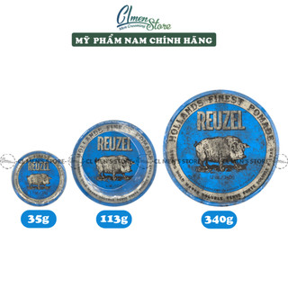 Pomade Tạo kiểu tóc Reuzel Blue Pomade Heo Xanh - 35g - 113g - 340g