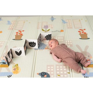 Thảm Xốp Gấp Gọn Cho Bé Chống Thấm Siêu Tốt Size 1,5x2m Dày 1cm - Họa Tiết Theo Chủ Đề Cho Bé - TAF TOYS