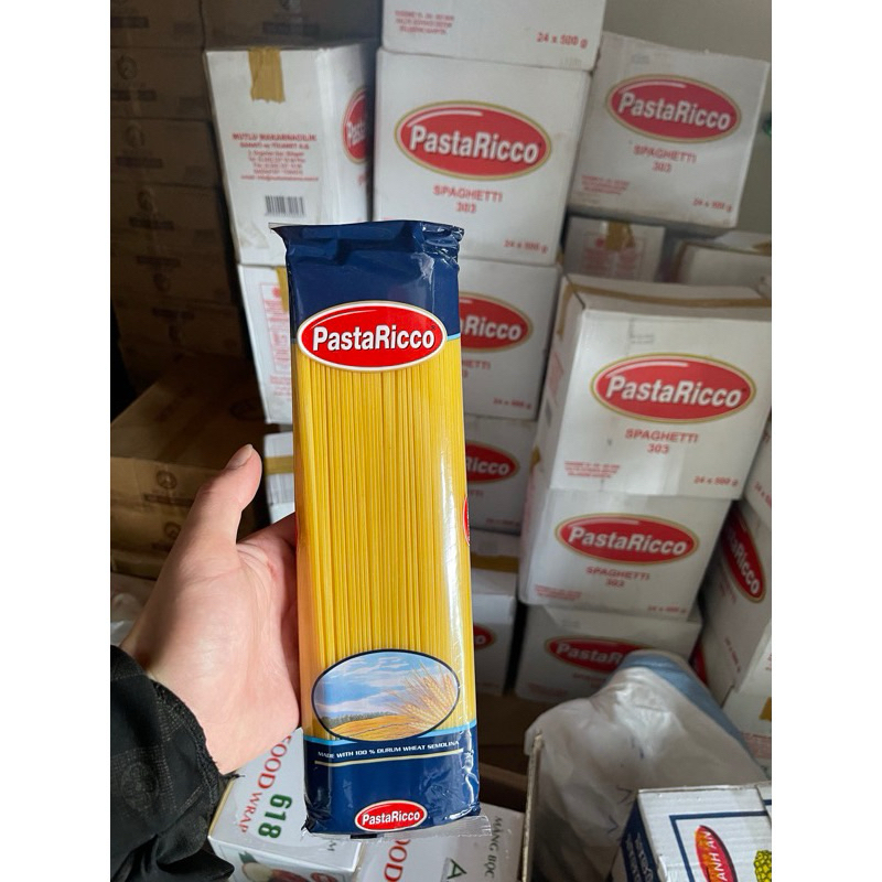 Combo 20 gói mỳ ý spaghetti Pasta Ricco gói 500g ngon