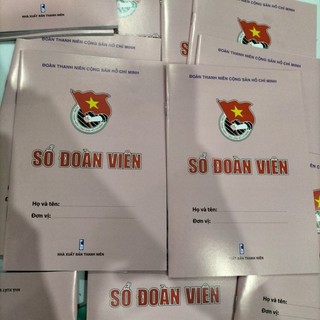 80q sổ đoàn viên hồng ( giá bìa 10k)