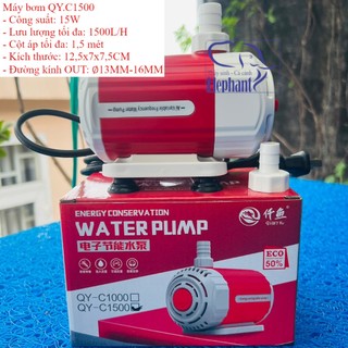 Máy bơm hồ cá QIANYU chuyên dùng cho lọc tràn trên, tràn dưới dấu bơm