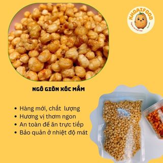 Ngô giòn xóc mắm sấy giòn tan ăn cực trôi, cực cuốn, không thể dừng lại