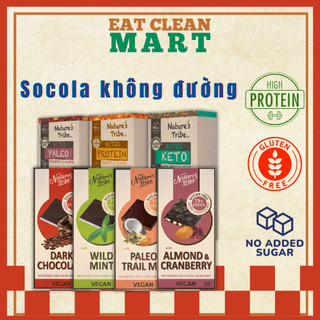Socola Đen Không Đường Nature's Tribe Nhập Khẩu Úc,Thuần Chay