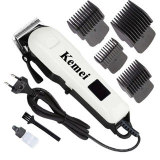 Tông đơ cắt tóc trẻ em , Tăng đơ cắt tóc có dây Kemei KM-809C , Máy cắt tóc gia đình hàng đẹp