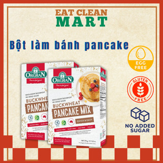 Bột Làm Bánh Pancake Kiều Mạch Không Gluten Orgran - GLUTEN FREE Buckwheat Pancake Mix - Hộp 375g