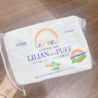 Bông Tẩy Trang Lily Bell 222 Miếng