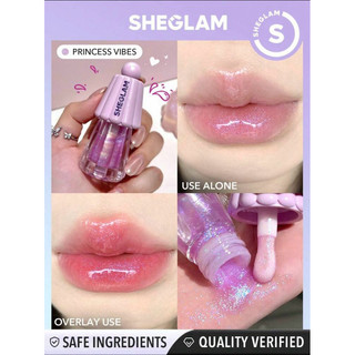 SHEGLAM Son bóng Không có cồn Không thúc Ăn chay Không chứa gluten Không có Paraben Đầy đặn Tái chế Mịn màng