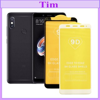 "Kính cường lực Xiaomi Redmi Note 5 Pro " 9D Full màn hình, Ảnh thực shop tự chụp, tặng kèm bộ giấy lau kính TimShop
