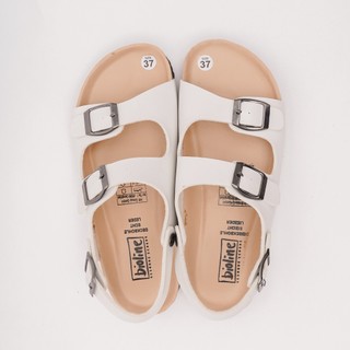 PUK02 - Sandal công sở Birken Đế Trấu BIOLINE Official Thiết Kế Unisex Hai Quai Ngang Da PU